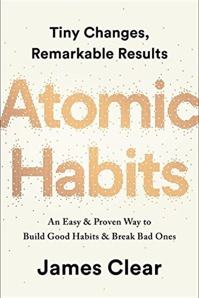 Atomic Habits by James Clear, book cover