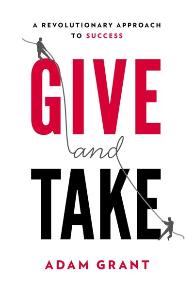 Give and Take by Adam Grant, book cover