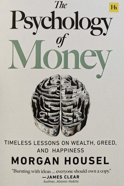 The Psychology of Money by Morgan Housel, book cover