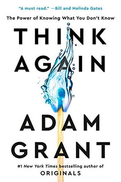 Think Again by Adam Grant, book cover